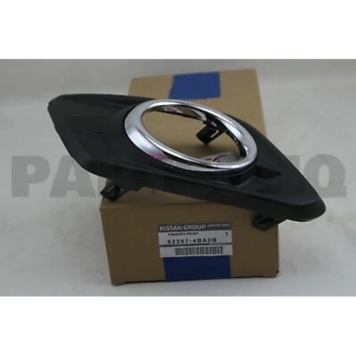 Nissan X Traıl- 2013-2016  Sis Lamba Kapağı Sol Sis Delikli Nikelaj Çerçeveli (Tw) (Oem No:622574Ba0B)