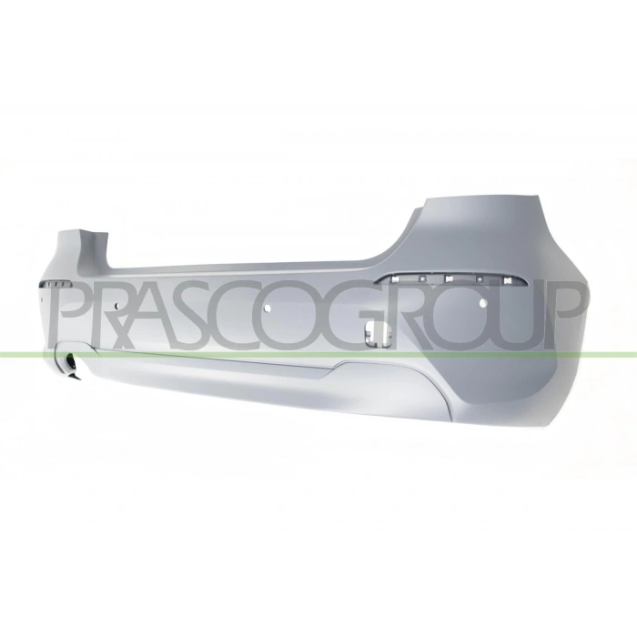 Bmw 1 Serı- 1 Serisi- 2020-2022  Arka Tampon 4 Sensör Delikli Astarlı/Gri (Tyg) (Oem No:51129464569)