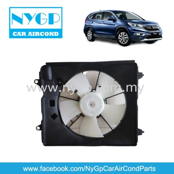 Honda Crv- 2015-2018   Radyatör Fan Davlumbazı Komple (5 Kanat) (Motorlu) (Oris) (Oem No:19015Toaa01)