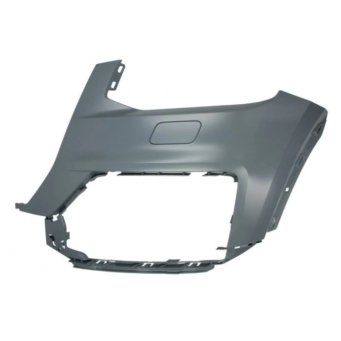 Audi  Q2  2016-2020  Ön Tampon Sol Far Yıkama Delikli/Sensör Deliksiz/Astarlı Gri (Tyg) (Oem No:81A807107Gru)