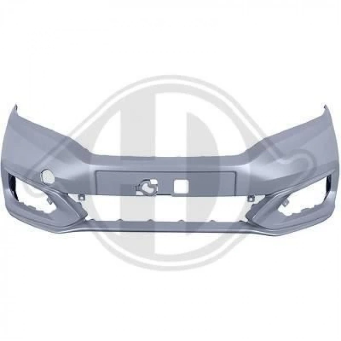 Honda Jazz- 2018-2019  Ön Tampon Sis Delikli/Astarlı Gri/Sensör Deliksiz (Tyg) (Oem No:71101Targ50Zg)