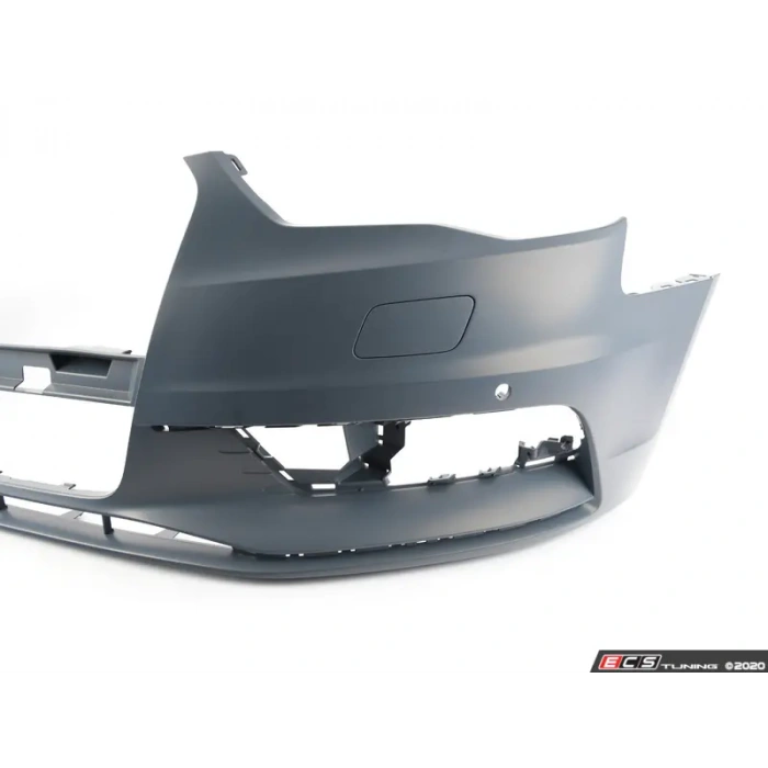 Audi  A3  Sd- 2015-2016  Ön Tampon (Sis/Panjur/Far Yıkama Delikli/Sensör Delikli)(Tyg) (Oem No:8V5807065Bgru)