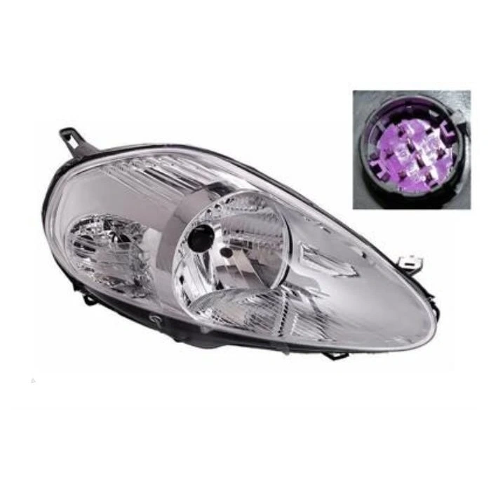 Fiat Grande Punto 2005- Far Sağ Motorlu Mor Soketlı (Oem No:51840989)