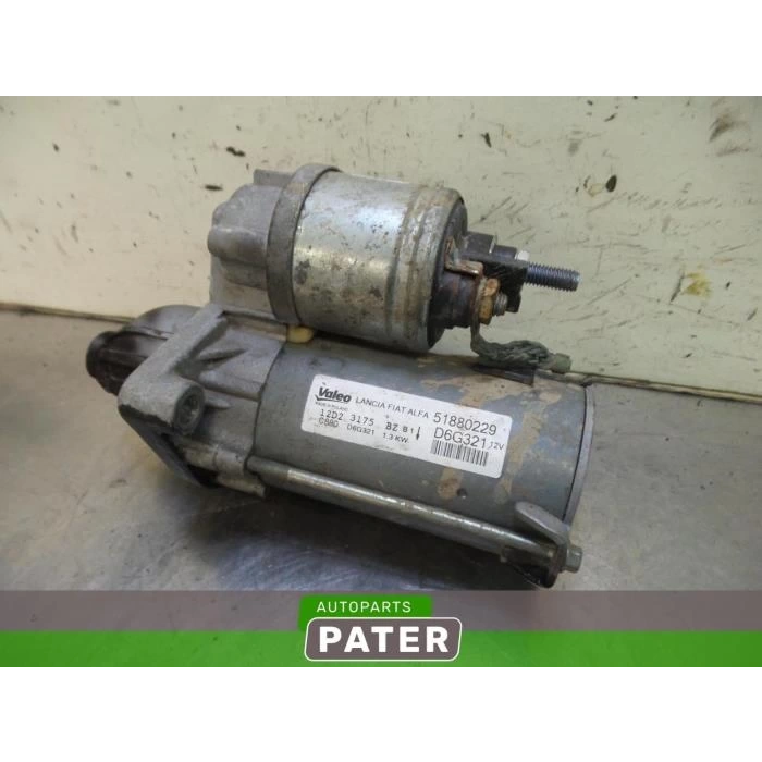 Marş Dinamosu Doblo / Fiorino / İdea / Panda / Linea / Albea 12V-9Dıs 1.3Kw (Oem No:51880229)