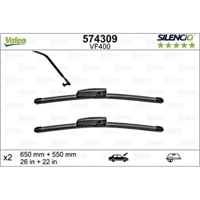 Renault Scenic Iı 2003- Silecek Süpürgesı Tk (  Muz Tıp ) (Oem No:7711230011)