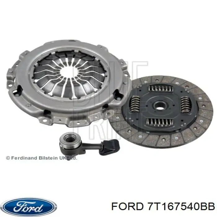 Ford Connect 1.8 Tdcı-110Ps 2002-2013 Debriyaj Seti Bilyasız  (Oem No:7T167540Bb)