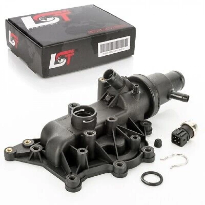 Renault Clio Iı/Thalia/Laguna Iı 1.4-1.6 16V 1998- Termostat 89°C Tahlıye Borulu Tıp Komple (Oem No:8200561426)