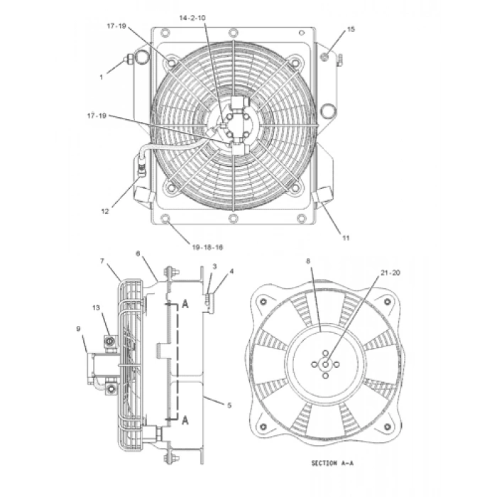 Opel Combo C 2001- Ayna Kapağı Sol Füme (Oem No:1428860)