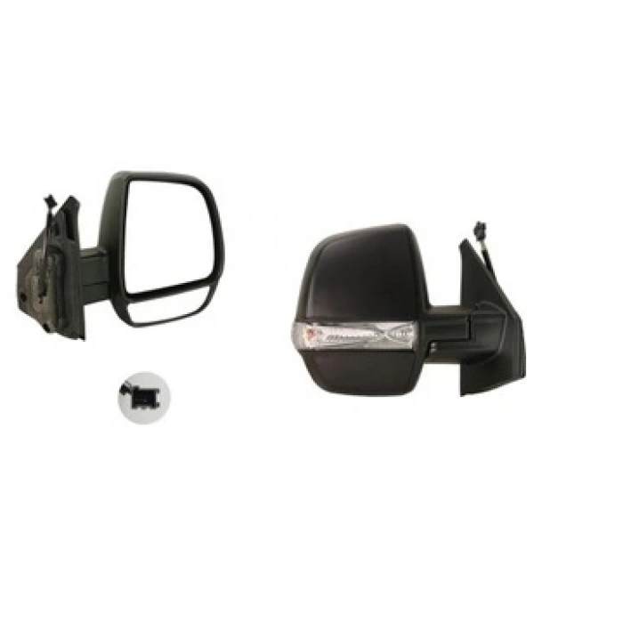 Fiat Doblo Iıı.Cargo 2010- Dış Dikiz Aynası Sağ Elek+Isıtmalı (  ( Çıft Cam ) (Oem No:735497871)