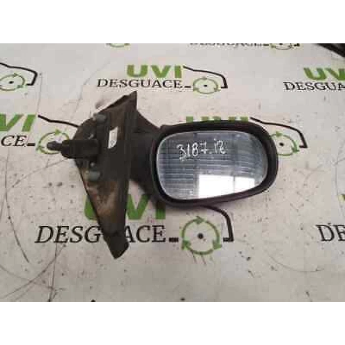 Renault Clio Iı 98 - Dış Dikiz Aynası Sol Kablo Tıpı, Asferık Cam Sol  (Oem No:7700415325)