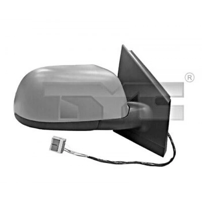 Vw Polo 2001-2004 Dış Dikiz Aynası Sol Sıyah Kapaklı (5 Pın) (Oem No:6Q1857507G)