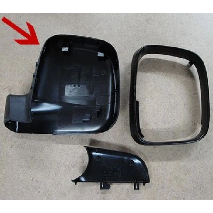 Vw T5-Caddy 2004- Ayna Kapağı Sağ Sıyah (Oem No:7H1857528A)
