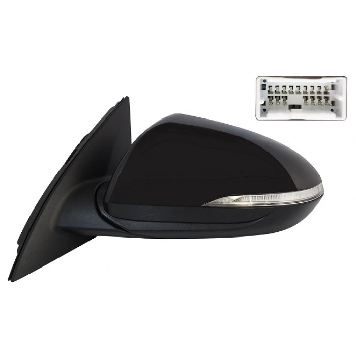 Kore İ30 2016- Sol Dikiz Aynası Komple (Sinyallı) Isıtmalı Sinyallı Cızgılı (6 Pın) (Oem No:87610G4351)