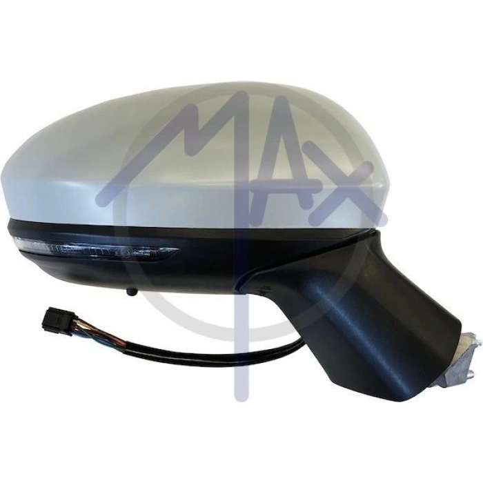 Renault Clio V 2019- Dış Dikiz Aynası Sağ Elektrikli Isıtmalı, Yanıp Söner, Astarlı Kapak, Sıcaklık. Sensör, Dısbükey Cam  (Oem No:963011854R)