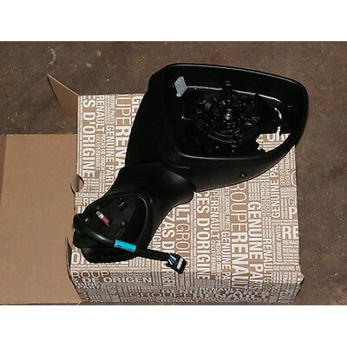 Renault Clio Iv Hb 2012- Dış Dikiz Aynası Sağ Elektrikli Isıtmalı, Yanıp Söner, Doku Örtüsü, Sıcaklık. Sensör, Dısbükey Cam 9P (Oem No:963016226R)