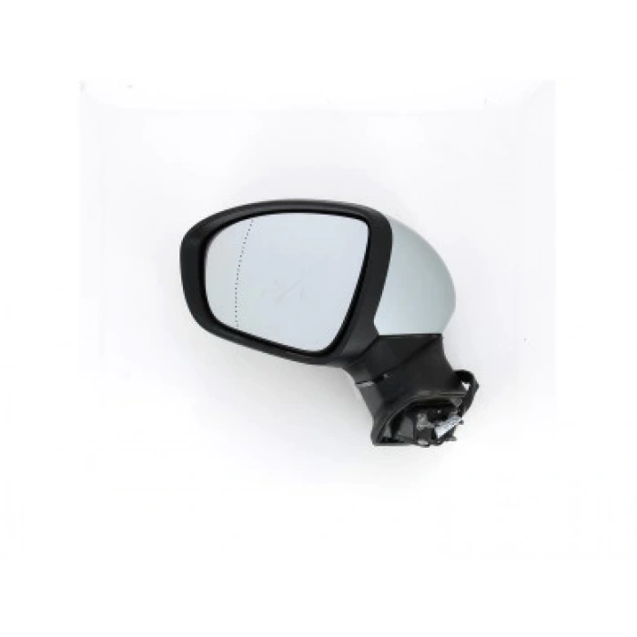 Renault Captur 2019- Dış Dikiz Aynası Sol Elektrikli Isıtmalı, Led Yanıp Söner, Astarlı Kapak, Asferık Cam 12H7P Sol  (Oem No:963027811R)