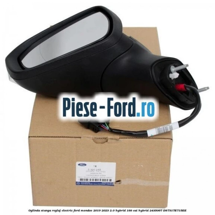 Ford Mondeo 2014- Dış Dikiz Aynası Sol  (Oem No:Ds7317E715Ee)