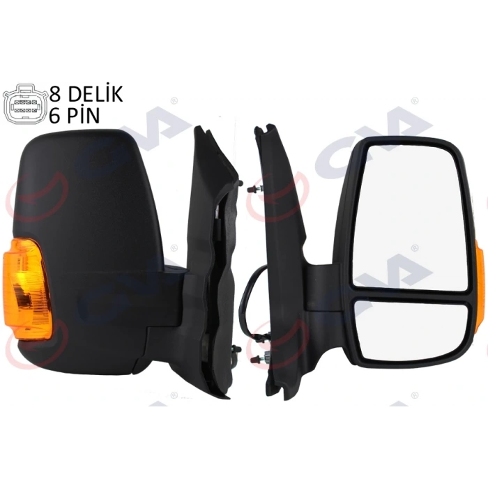 Ford Transit V-363 2014- Dış Dikiz Aynası Sağ 8H6P (Oem No:Bk3117682Nf5Ja6)