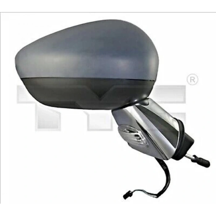 Ayna Dış Dikiz C3 Iı 2009-2016 / Ds3 2009 Sonrası Elektrikli Isıtmalı Astarlı 5 Fişli Sol (Oem No:8154As)