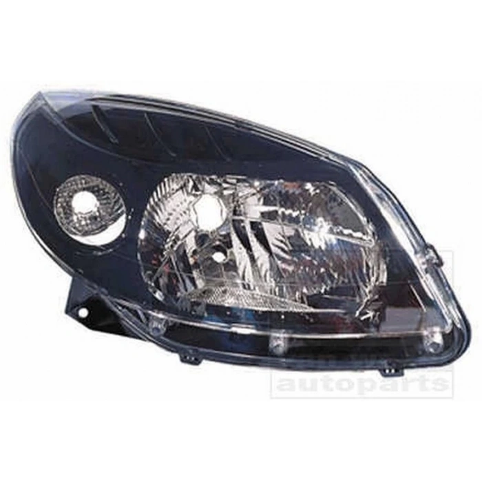 Renault Sandero 2011 2013 Far Sağ Sıyah Oem No:8200526422