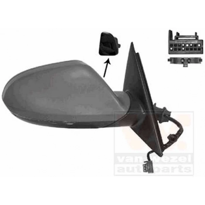 A6 Elektrikli Ayna 2013-2016 Astarlı Sinyalli Kör Noktalı Sağ Oem No:4G1857410Aa01C