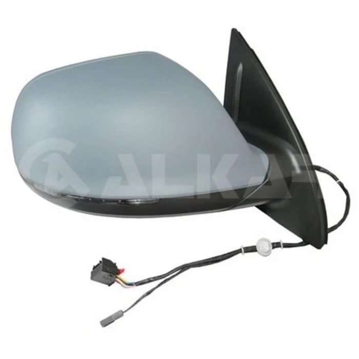 Q7 Elektrikli Katlanır Ayna 2007 Sonrası Astarli Yan+Alt Sinyalli Hafızalı 17 Pin Blıssol Oem No:4L1857409B7 Serisic