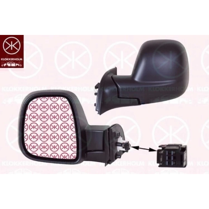 Partner Berlingo Tepee Elektrikli Ayna 2013 Sonrası Sensörlü Sağ Oem No:96777550Xt