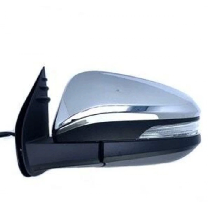 Hilux Vigo Elektrikli Ayna 2015 Sonrası Krom Kapak Sinyalli 5 Fiş Sol Oem No:87940Okb61