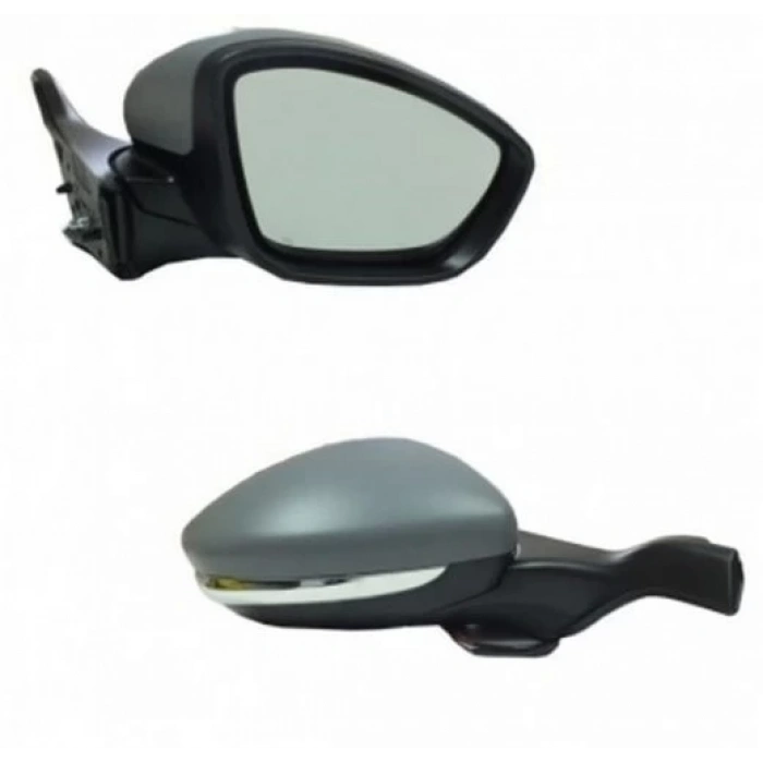 208 Elektrikli Ayna 2012 Sonrası Astarlı Sinyalli Sensörlü Sağ Oem No:1607511480