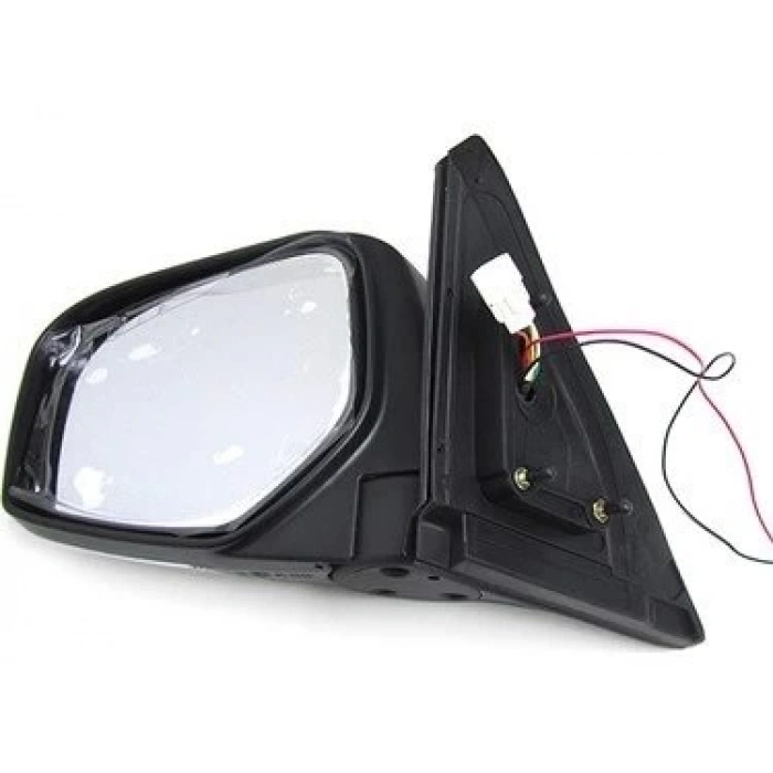 L200 Pıck-Up Elektrikli Ayna 2007-2014 Siyah Kapak Sol