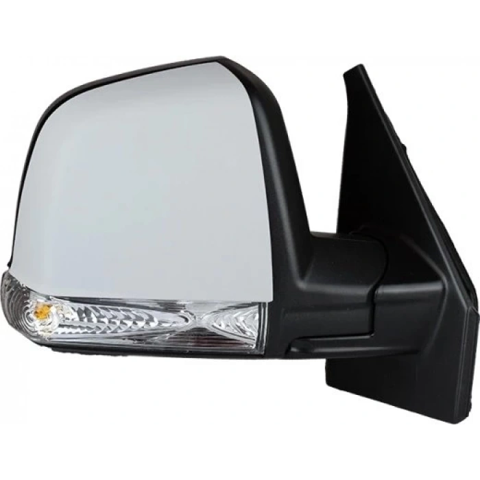 Doblo Elektrikli Katlanır Ayna 2010 Sonrası Sinyalli Tek Camlı Sensörlü Sağ Oem No:735645699