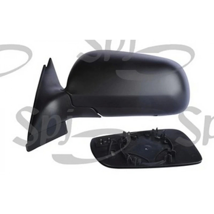 A4 Elektrikli Ayna 1994-2000 Kör Noktalı Büyük Tip Mavi Cam Sol Oem No:8D18585313Fz