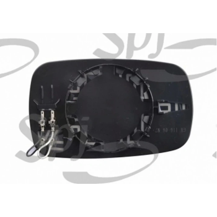 Megane Clio Elektrikli Ayna Camı 2003-2009 Kör Noktalı Sol Oem No:7701054752