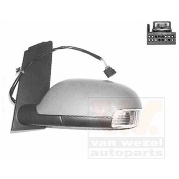 Touran Ayna Kapağı 2003-2009 Astarlı Sol Oem No:1T0857537Agru