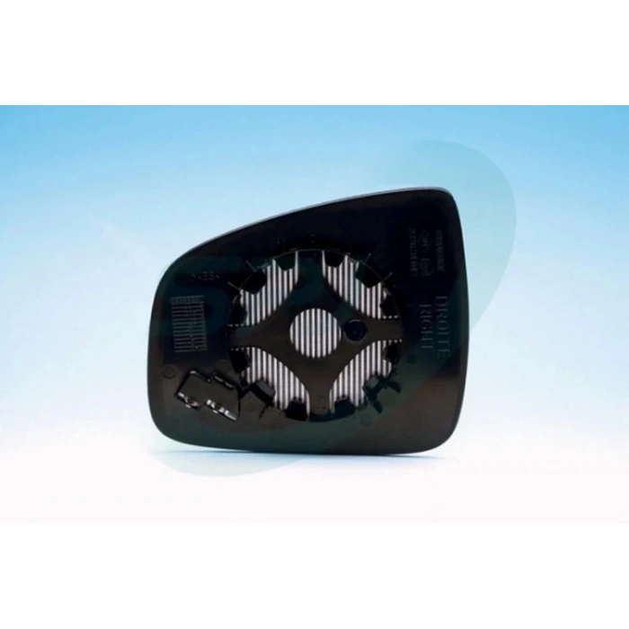 C4 Elektrikli Ayna Camı 2004-2010 Kör Noktalı Krom Cam Sol Oem No:8151Jj