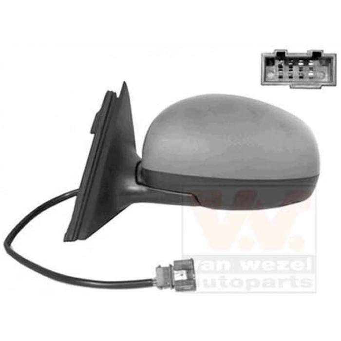 Fabia Elektrikli Ayna Camı  2008 2014 Kör Noktalı Sol Oem No:5J0857521M