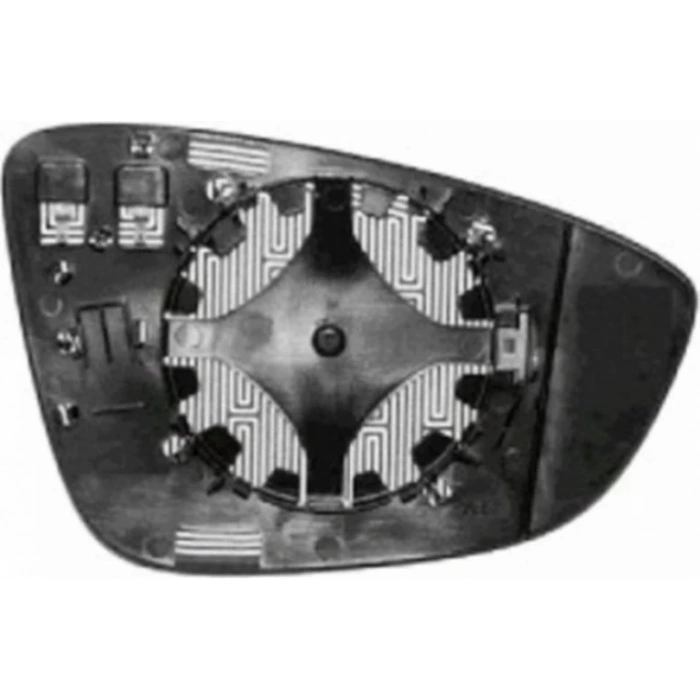 Jetta6 Passat7 Cc Eos Scirocco Elektrikli Ayna Camı 2010-2018 Krom Cam Sağ Oem No:3C8857522