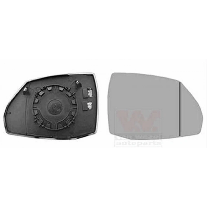 Q7 Elektrikli Ayna Camı 2015 Sonrası Kör Noktalı Sağ Oem No:4M0857536B