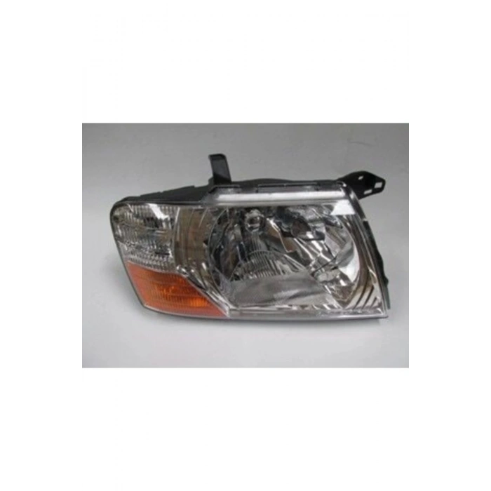 2004-2006 Mitsubishi Pajero Far Lambası Sağ Manuel Beyaz Tip Sarı-Beyaz Sinyalli () (Adet) (Oem