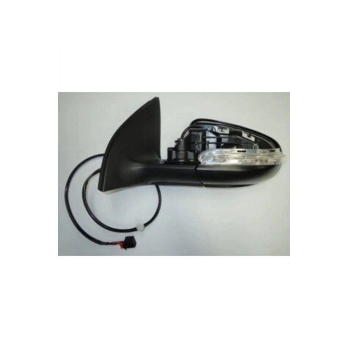 2009-2012 Volkswagen Golf 6 Kapı Aynası Sol Elektrikli-Kapaksız-Camsız-Sinyalli (Adet) (Oem No:5K085