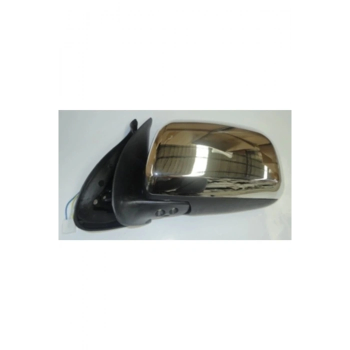 2005-2009 Toyota Hilux Pıck Up Vıgo- D4D Kapı Aynası Sol Elektrikli-Nikelaj Kapaklı 3Fişli ()