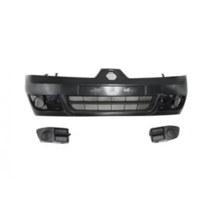 2006-2008 Renault Clio Ön Tampon Siyah (Sis Kapağı Delikli) (Makyajlı Kasa) Sd/Hb