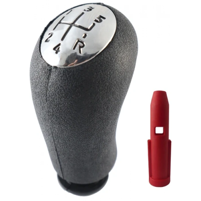 Renault Clio Symbol Sd 2009-2012 Vites Kolu Topuzu Siyah Üst Nikelajlı 5 Vites