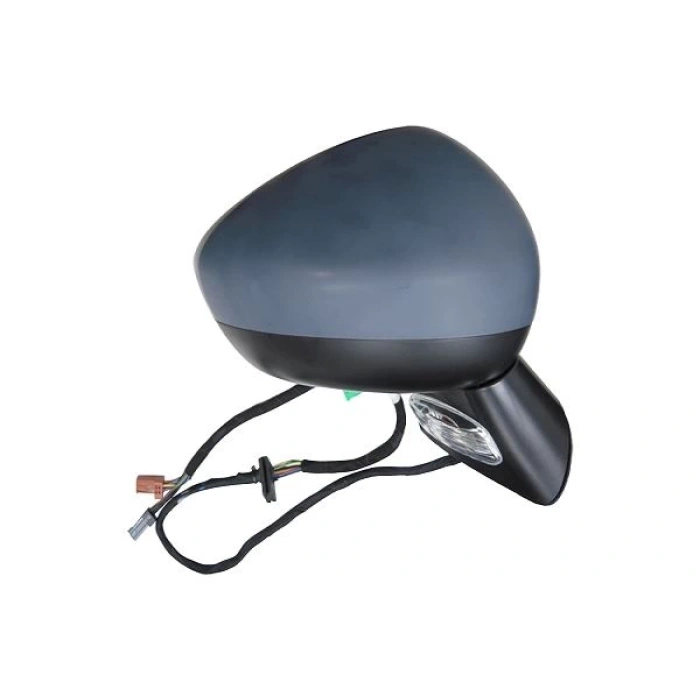 Citroen C4 2004-2011 Kapı Aynası Sağ Elektrikli/Isıtmalı/Sinyalli Tip (Sinyali Yok) Astarlı 9 Fişli