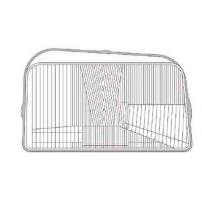 1993-1994 Renault Express Iı  Far Camı (Sol)
