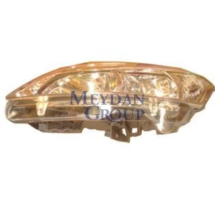 citroen  c4  2004-2011  far lambası sol elektrikli/motorlu (h7/h1)(e marklı)(tw) Oem No (620853)