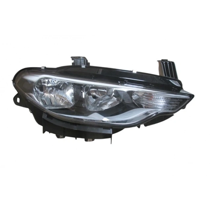 fiat egea- sd/hb/sw- 2015-2020  far lambası sağ elektrikli/motorlu (sıyah/nikelajlı) (h7/h15) (rıa) Oem No (51984489)