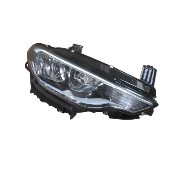 fiat egea- sd/hb/sw- 2015-2020  far lambası sağ elektrikli/motorlu (sıyah/nikelajlı) (h7/h15) (rıa) Oem No (51984489)