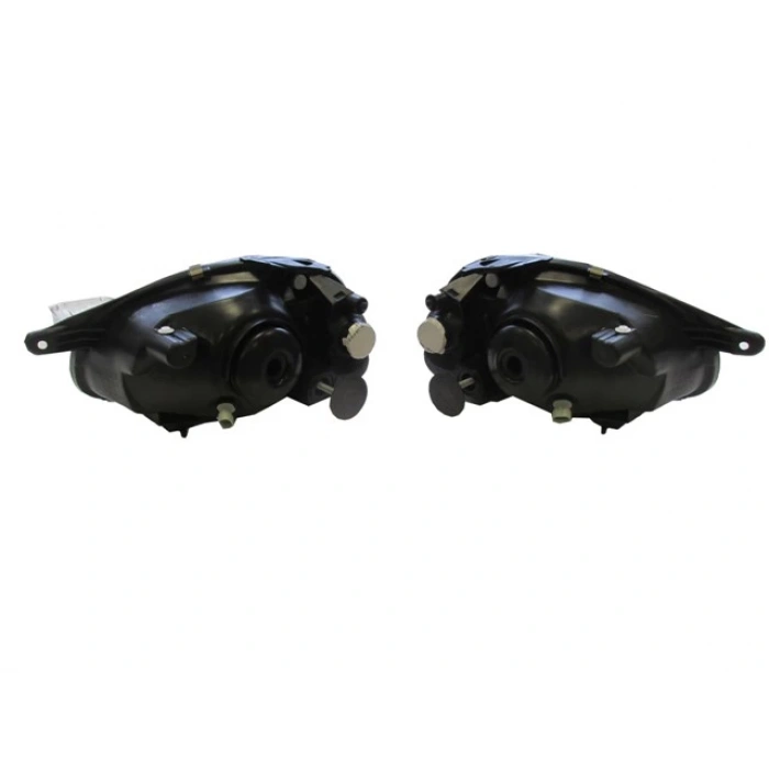 opel corsa- b- 1993-2000  modıfıye far lambası sağ/sol set 2 parça manuel sıyah h4 (tyc) Oem No (90444786)