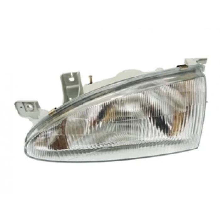 hyundai accent- 1995-1997  far lambası sol manuel/elektrikli (3kapı) (h4) (famella) Oem No (9210329061)